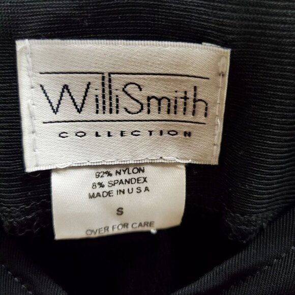 Willi Smith Collection V-neck Sleeveless Black Top. Size S - Picture 4 of 9